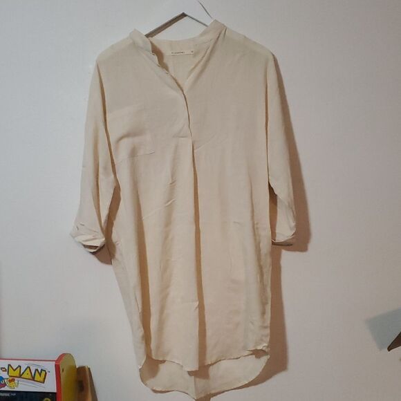 Ellison Tops - Ellison Cream Tunic Top